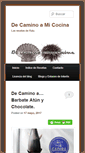 Mobile Screenshot of decaminoamicocina.com